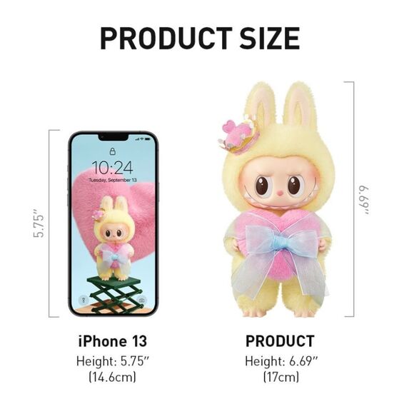 THE MONSTERS Let's Checkmate Series-Vinyl Plush Hanging Card NWT - Picture 11 of 11